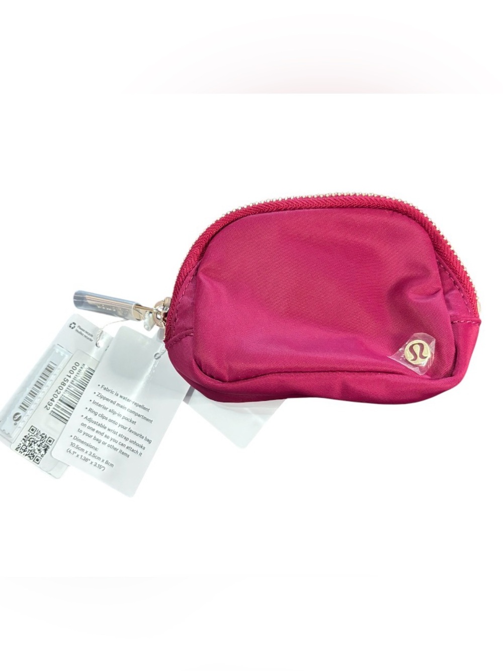 Lululemon Everywhere Belt Bag NANO NWT Berry Rumble